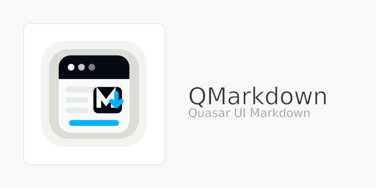 quasar-ui-qmarkdown