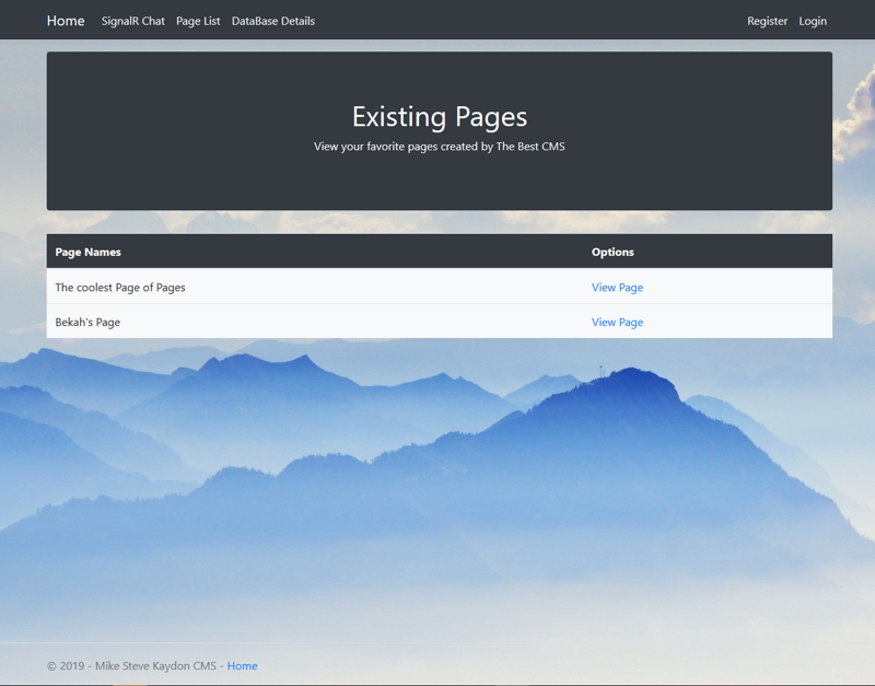 GitHub - mexvance/CMSWebPageCreator: Simple CMS website using ASP.NET