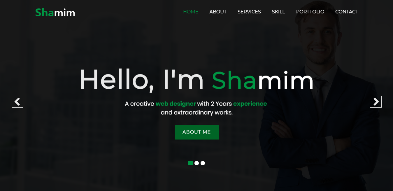 GitHub - shamimabdullah/Personal-Portfolio: This is my first page