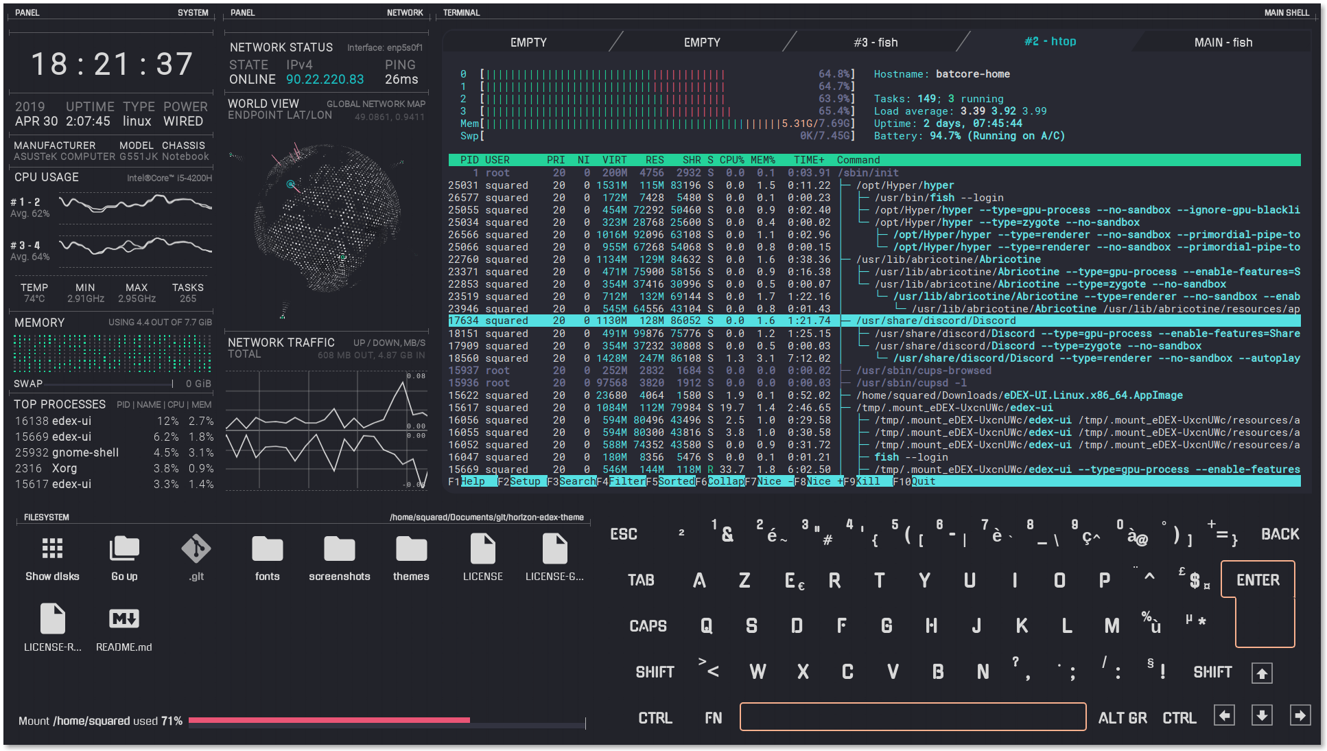 eDEX-UI