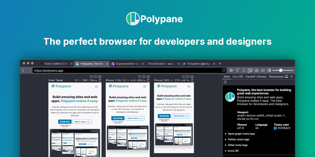 GitHub - firstversionist/polypane