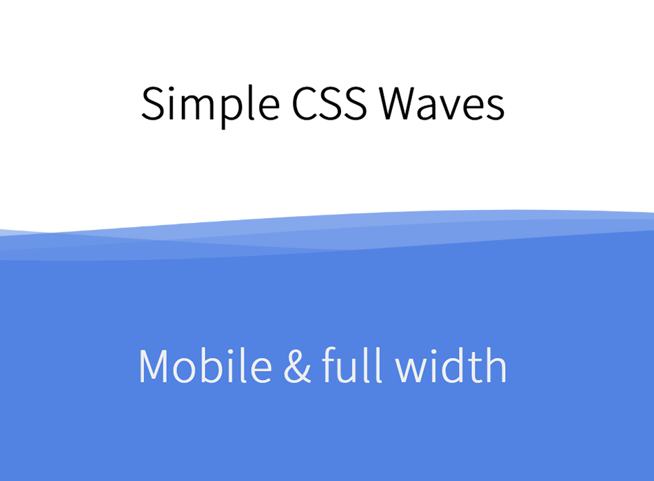Css Wave Generator – How to create a wavy background using CSS and SVG ...