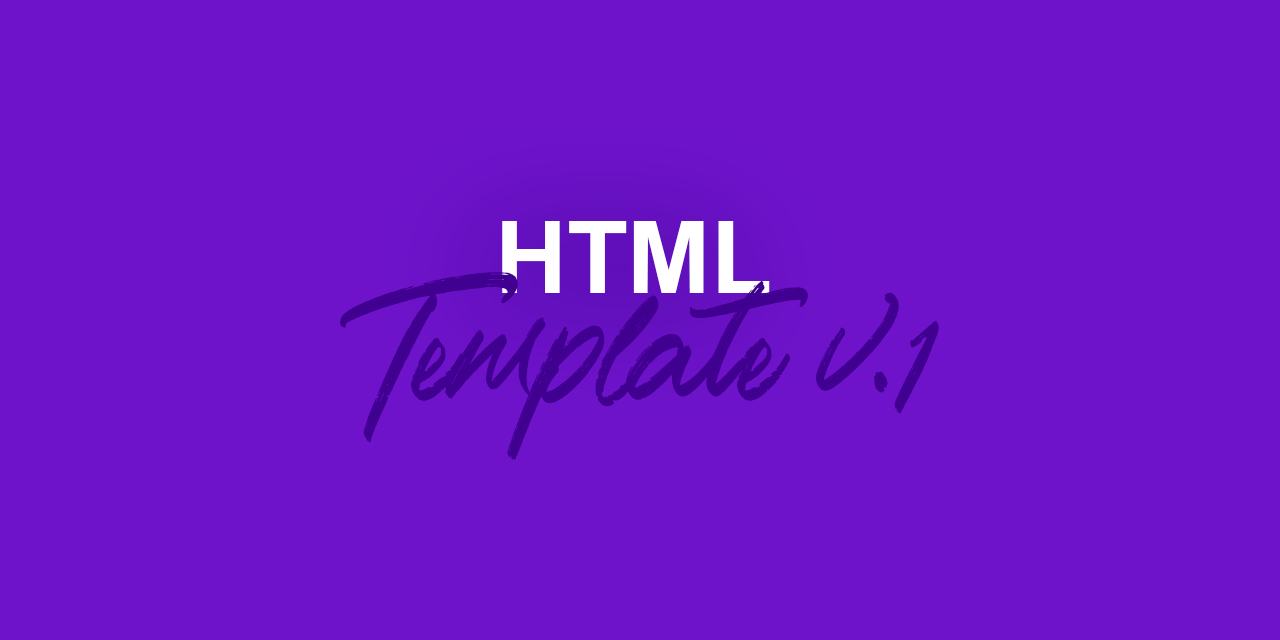 GitHub - Tarnaph/HTML-Init-Template: 🚀 Projeto Base para Front-End.