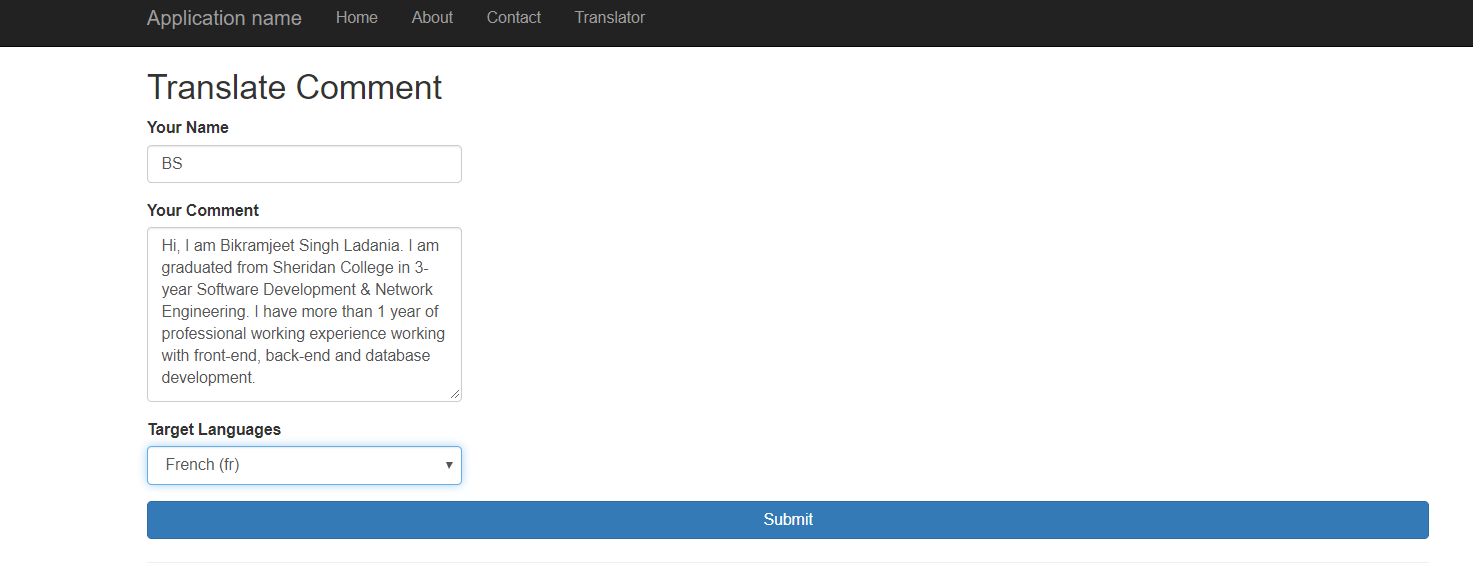 GitHub Bsladania AmazonTranslator Implemented Amazon Translate 