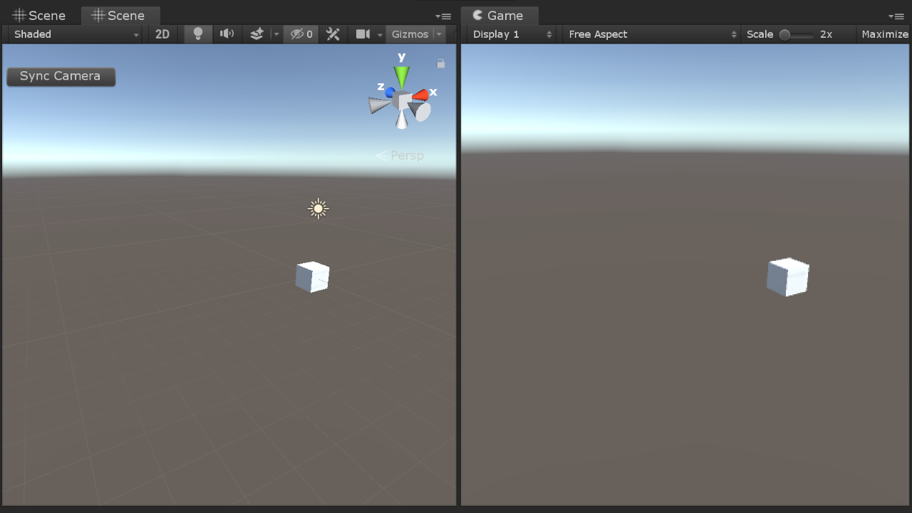 GitHub - XJINE/Unity_SyncSceneCamera: Sync scene camera to game camera.