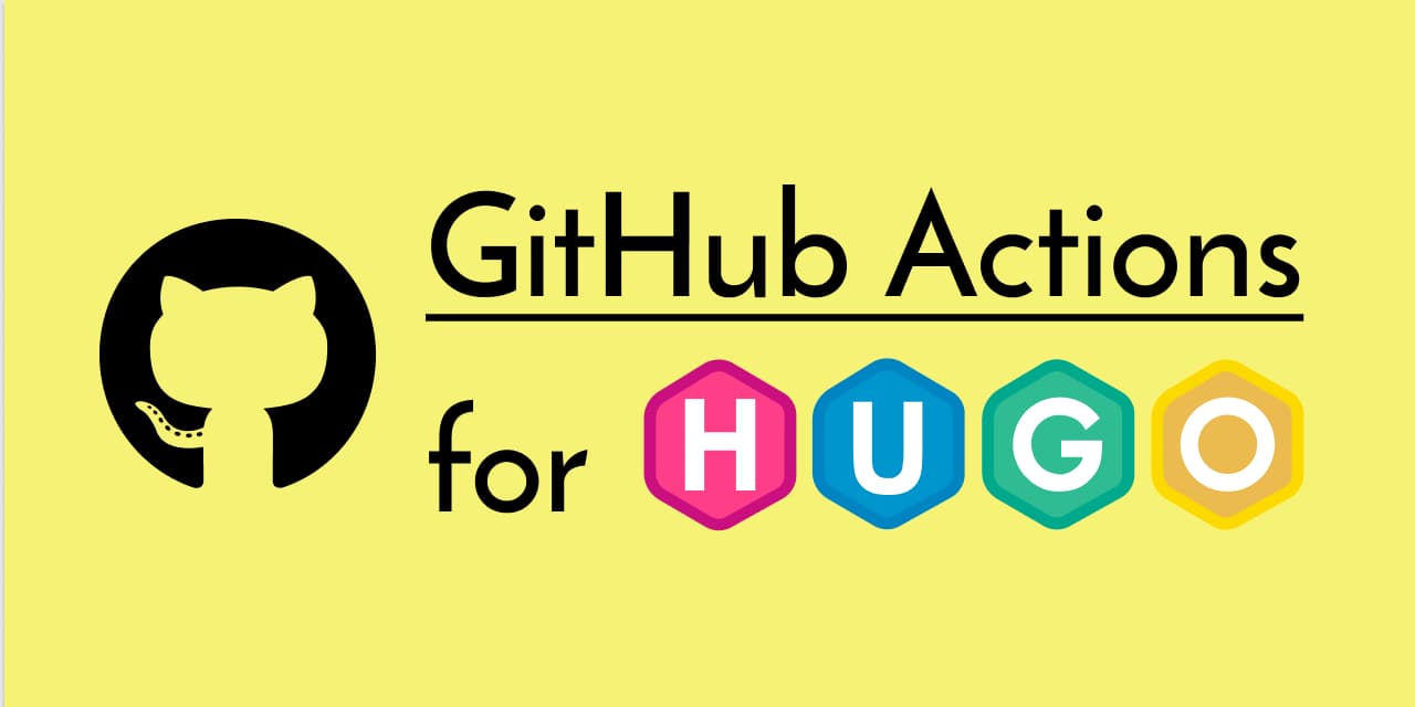 GitHub - peaceiris/actions-hugo: GitHub Actions for Hugo ⚡️ Setup Hugo quickly and build your site fast. Hugo extended, Hugo Modules, Linux (Ubuntu)