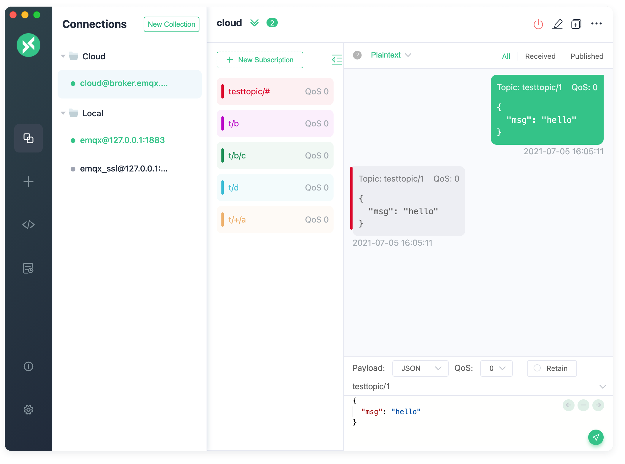 GitHub - emqx/MQTTX: A Powerful and All-in-One MQTT 5.0 client toolbox ...