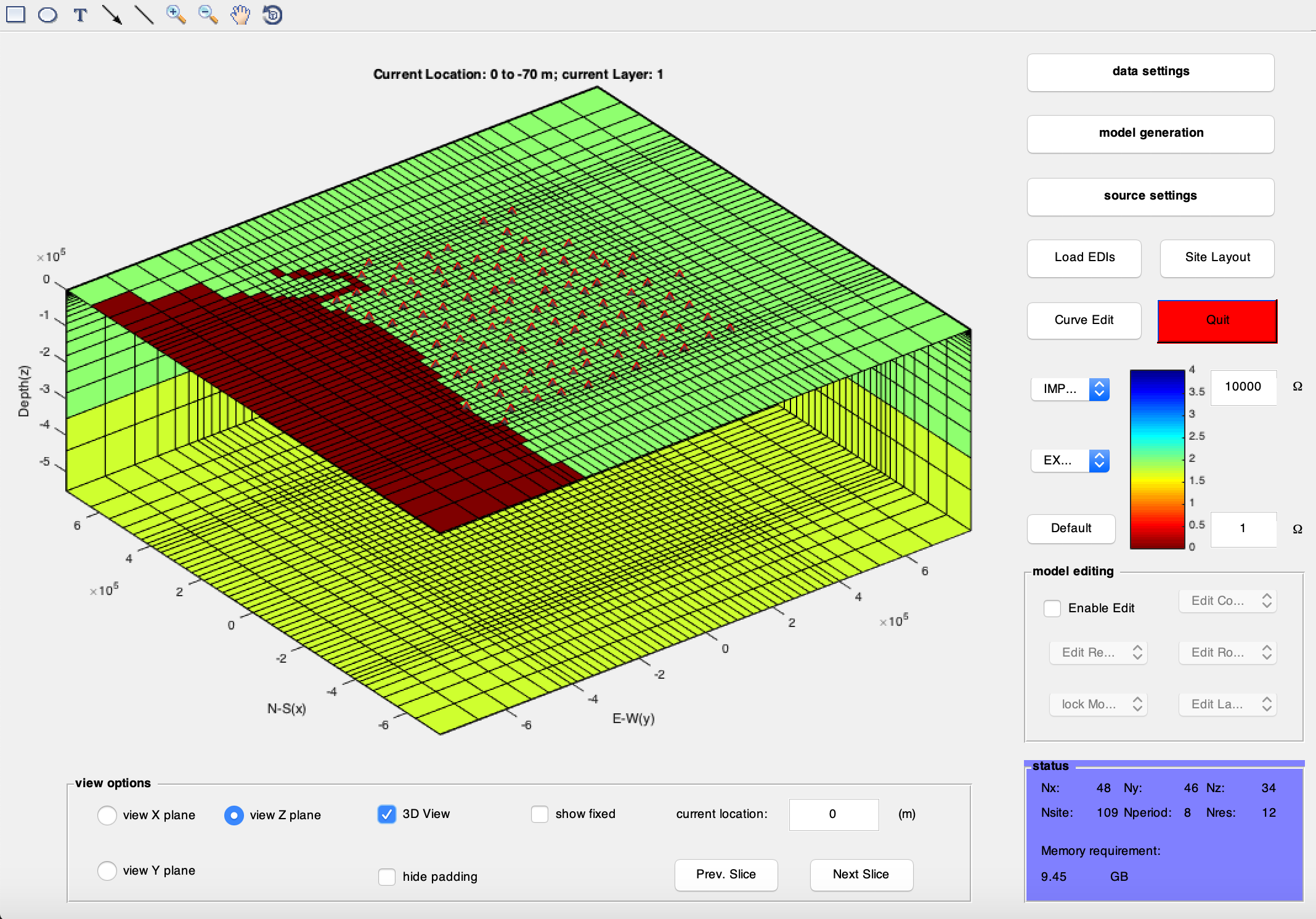 Geos system. Система 2d geo. Matlab and git.