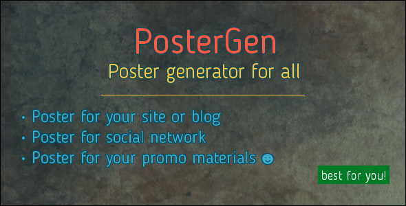 PosterGen