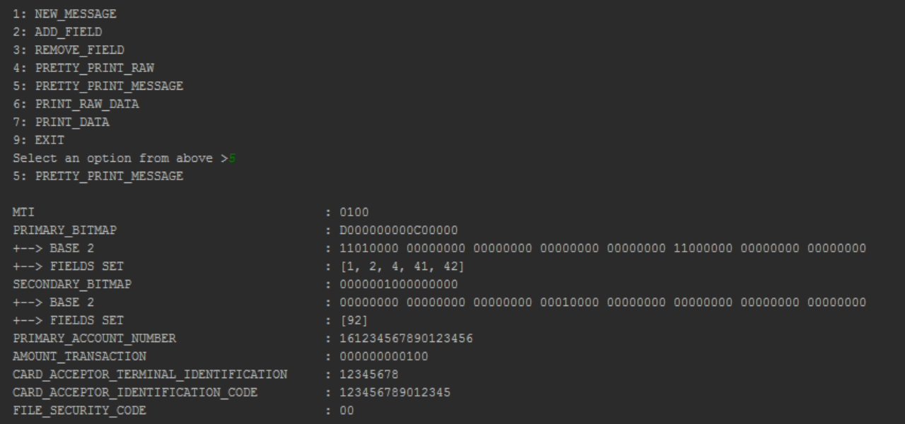 GitHub brandonlenz/iso8583 A Java library for parsing, building