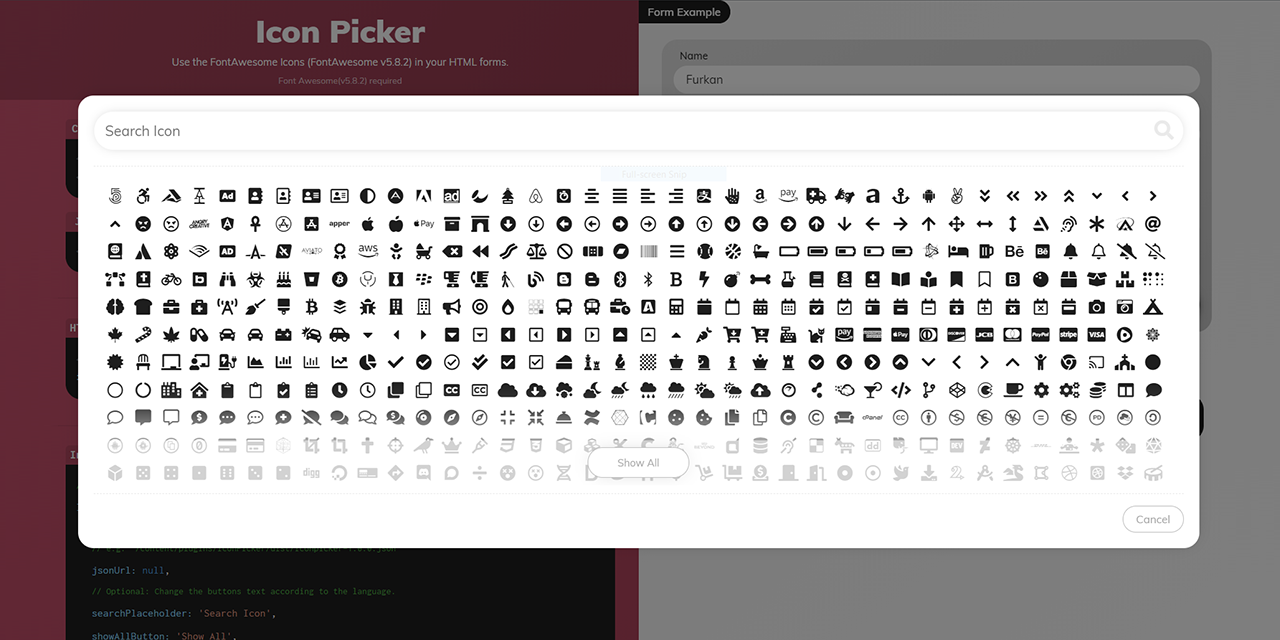 iconpicker