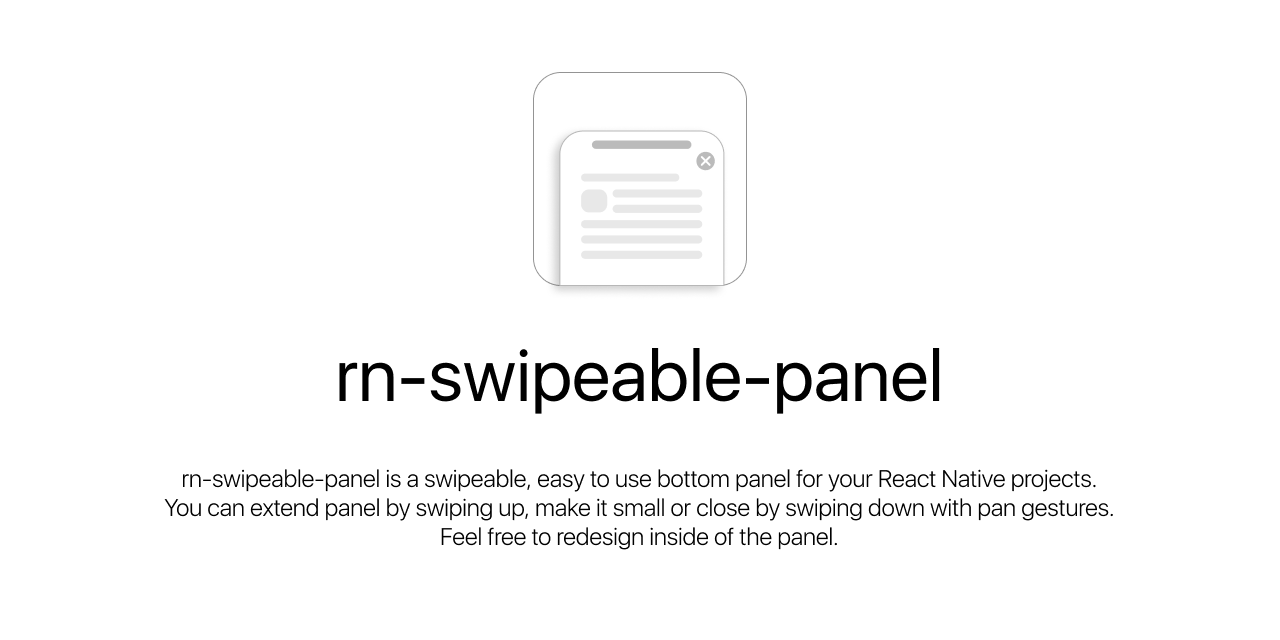 RN-swipable-panel