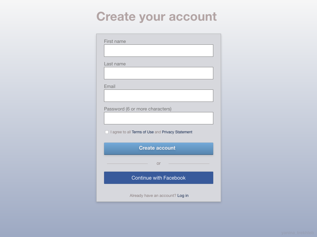 sign-up-page-template