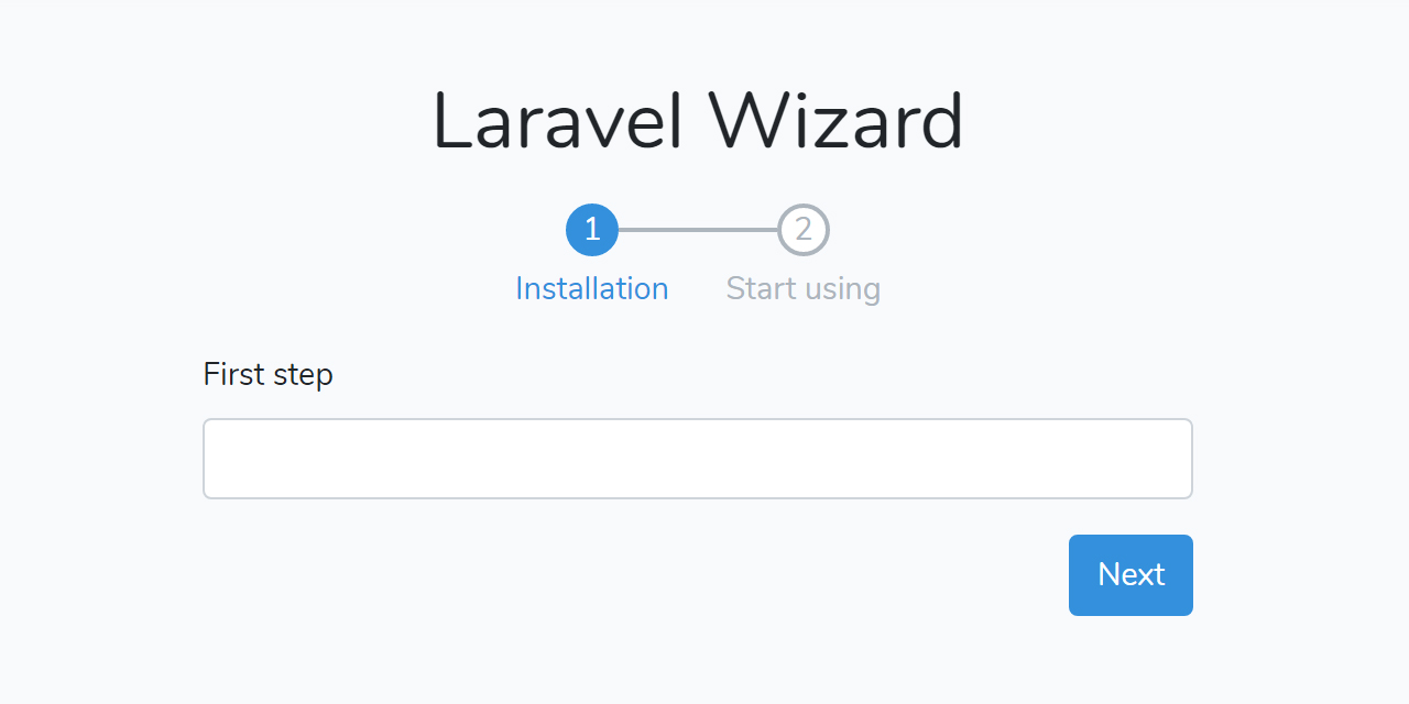 laravel-wizard