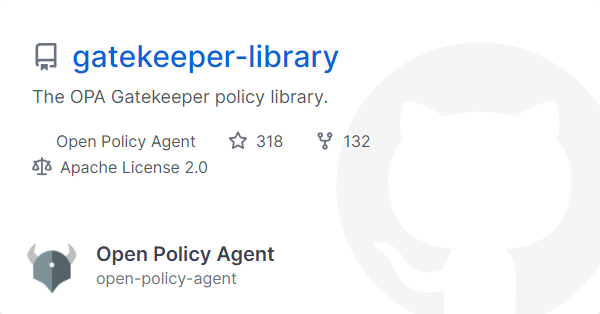 open-policy-agent/gatekeeper-library