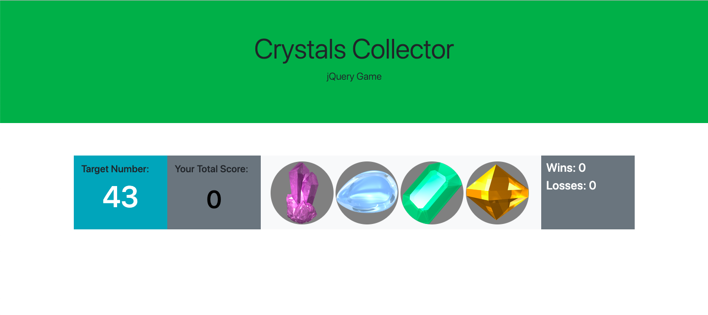 GitHub - whereispolaris/jquery-crystals-game: jQuery Game