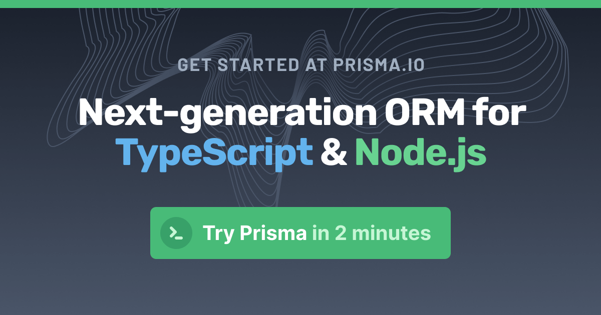 Prisma- Next generation ORM. Hi friends, In this post, you'll