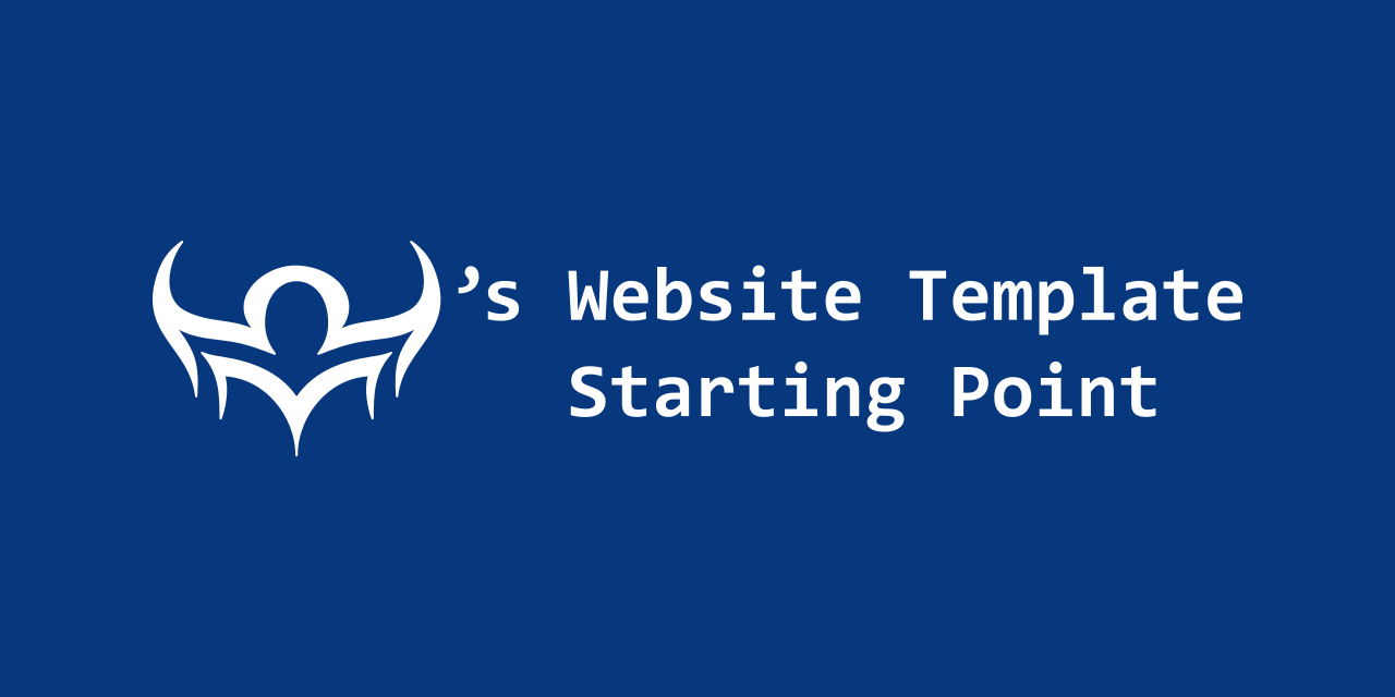 Website-Template-Starting-Point