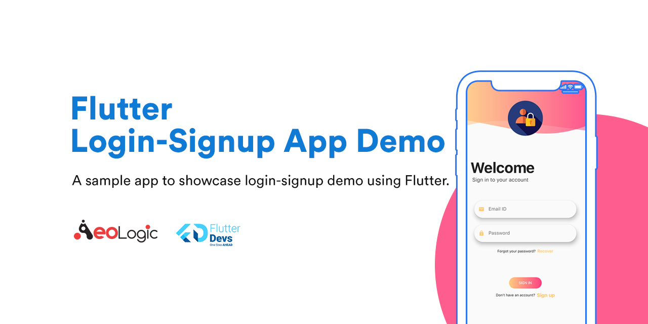 GitHub - flutter-devs/flutter_login-signup_demo: A sample app to ...