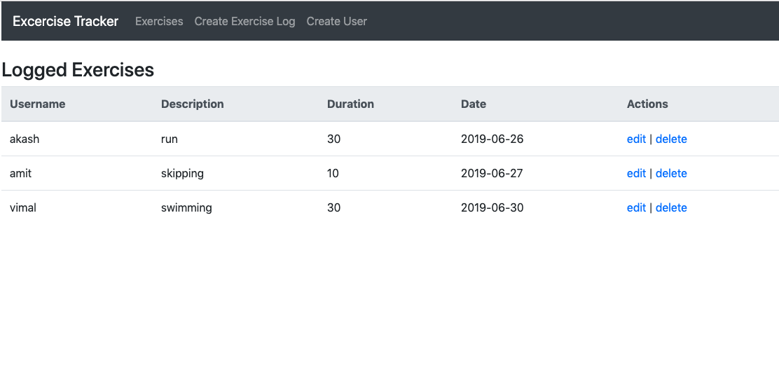 GitHub akashchakroborty/exerciseTracker