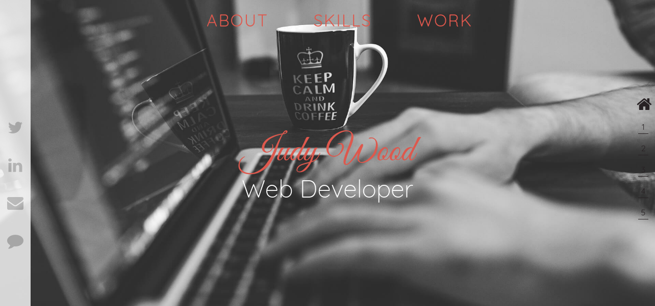 GitHub - S0f1eM/portfolio-with-bootstrap: A developer portfolio made ...