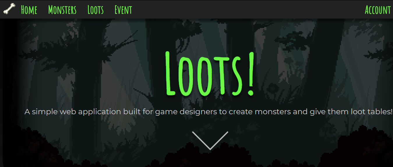 GitHub - Chase00/Loots: C# MVC Loots! - Create monsters and assign loot ...