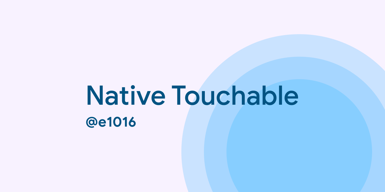 native-touchable