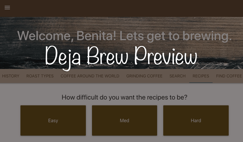GitHub - b3nitajo/deja-brew: Full Stack web application designed to ...