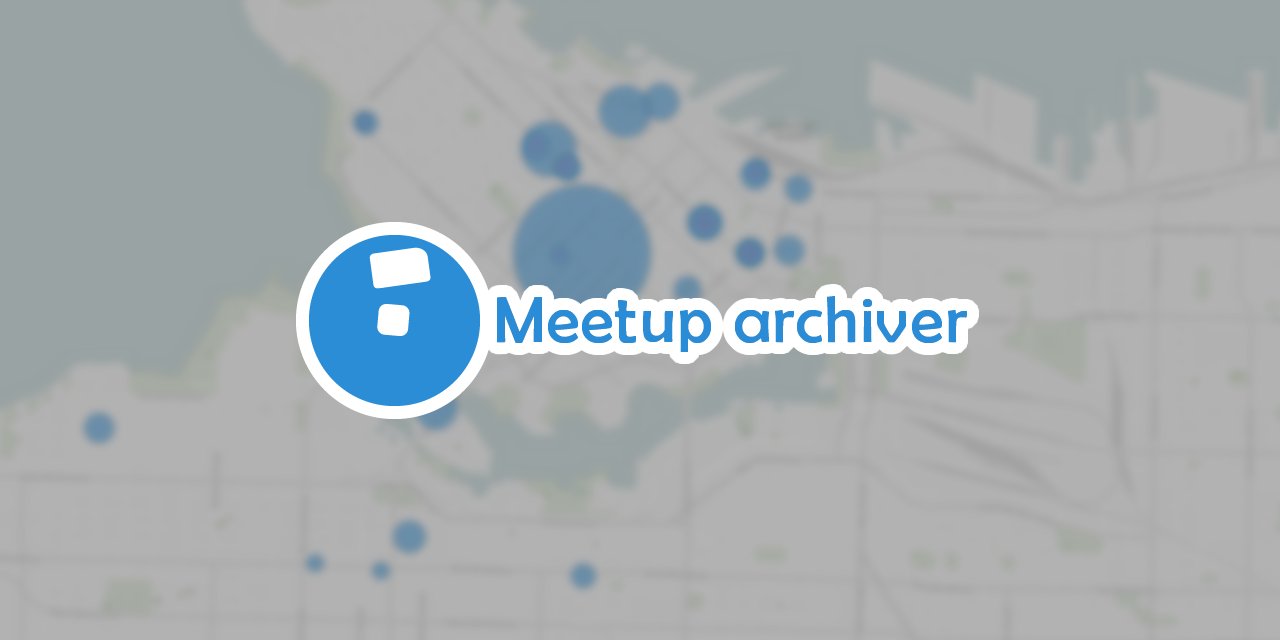 GitHub - albertolusoli/meetupdashboard: Meetup Archiver: Dashboard · GitHub