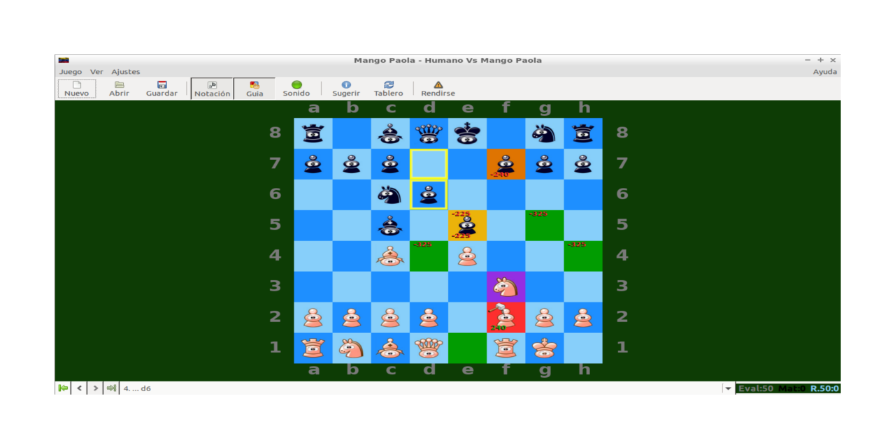 GitHub - mango-computer/mango-paola: Motor de ajedrez e interface de ...