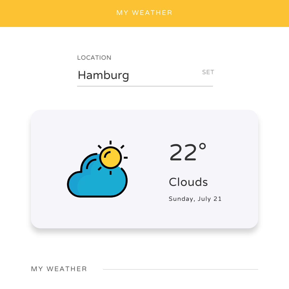 Weather app GitHub Topics GitHub