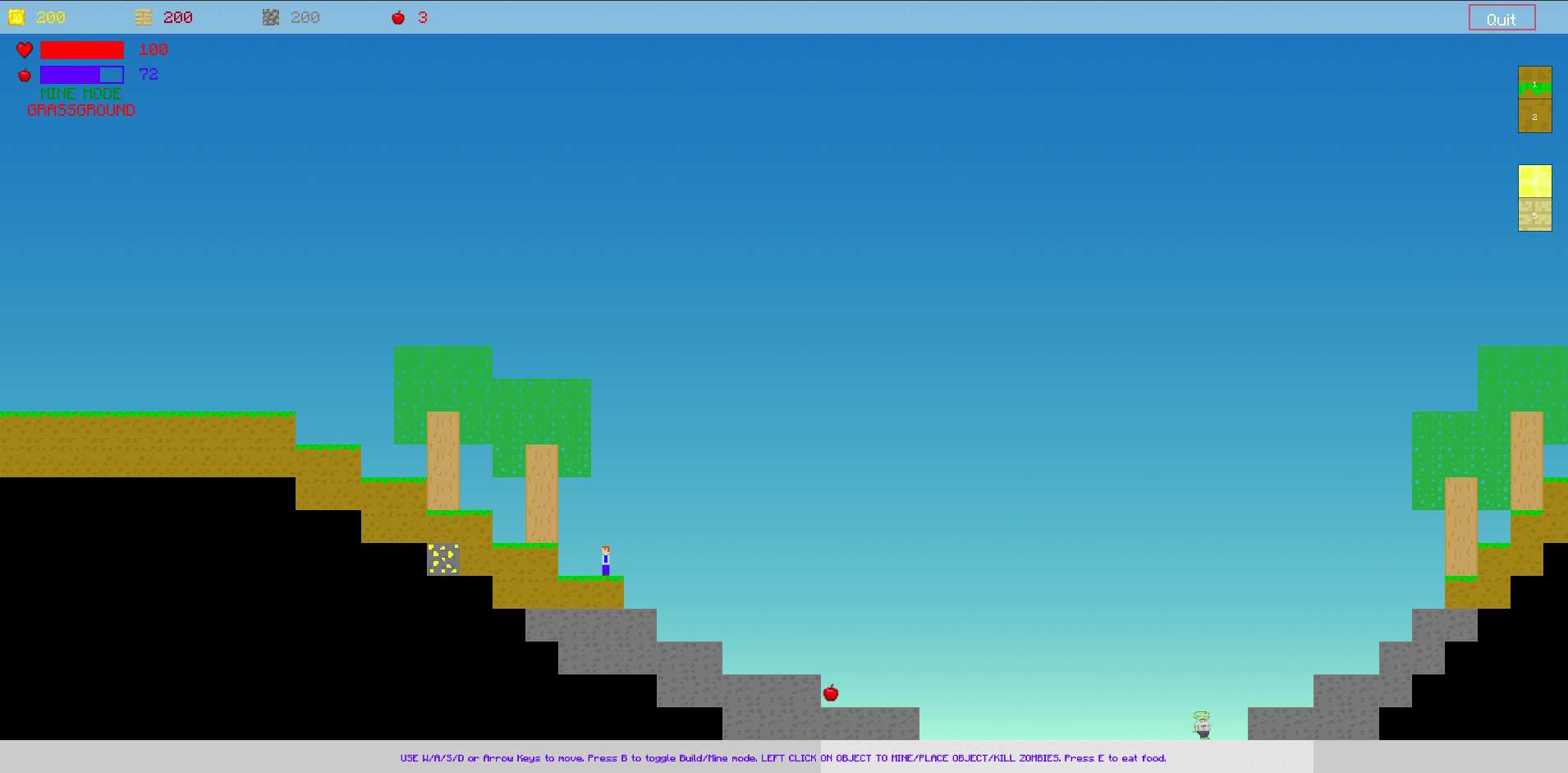 GitHub silwalanish/minecraft2d Minecraft in 2D.