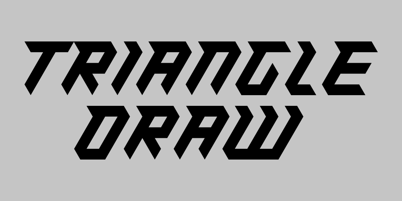 TriangleDraw-iOS