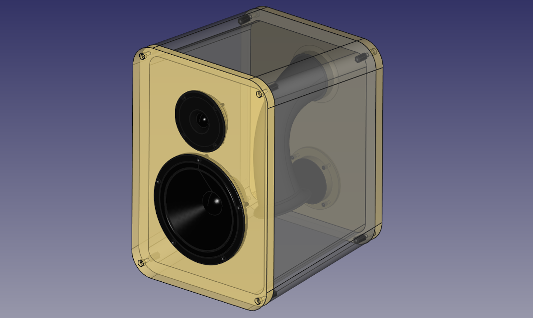 GitHub eerotal/2wayspeaker Design documentation for my two way