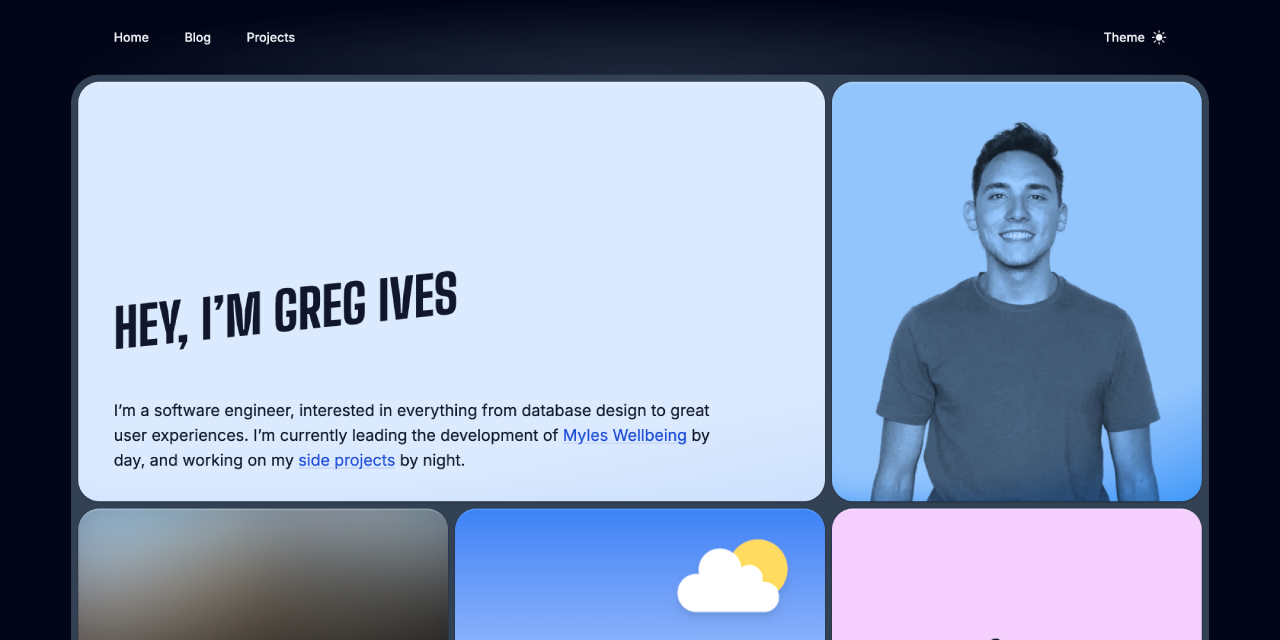 GitHub - gregives/gregives.co.uk: Personal site and portfolio of ...