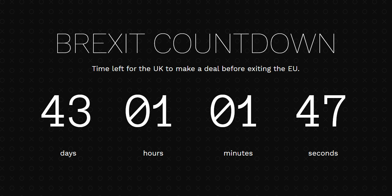 Screenshot for Brexit countdown