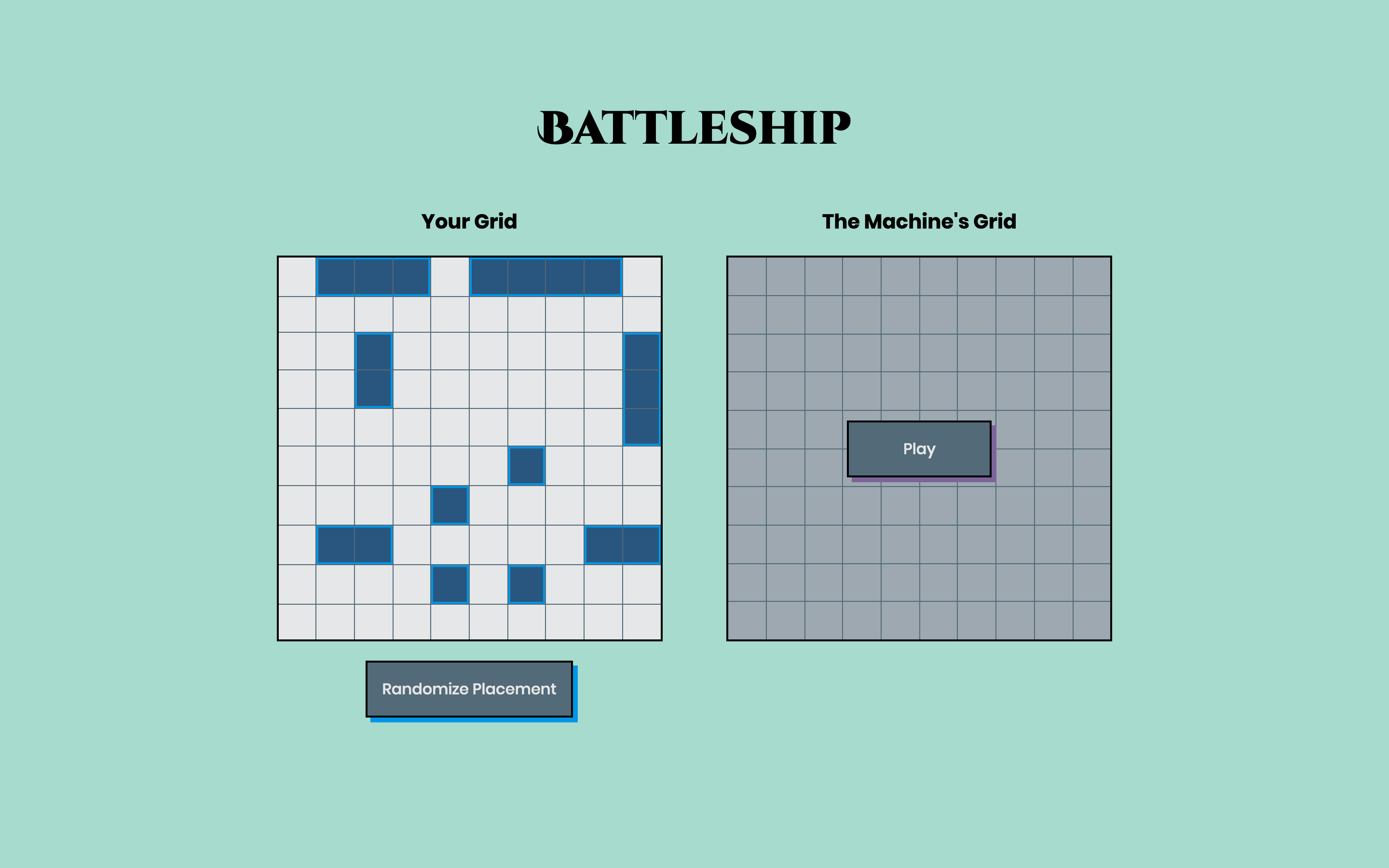 GitHub - gferrarocamus/battleship: A good ol' game of Battleship built ...