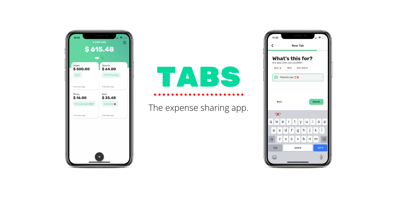 GitHub - michaelroudnitski/Tabs: The expense sharing app.