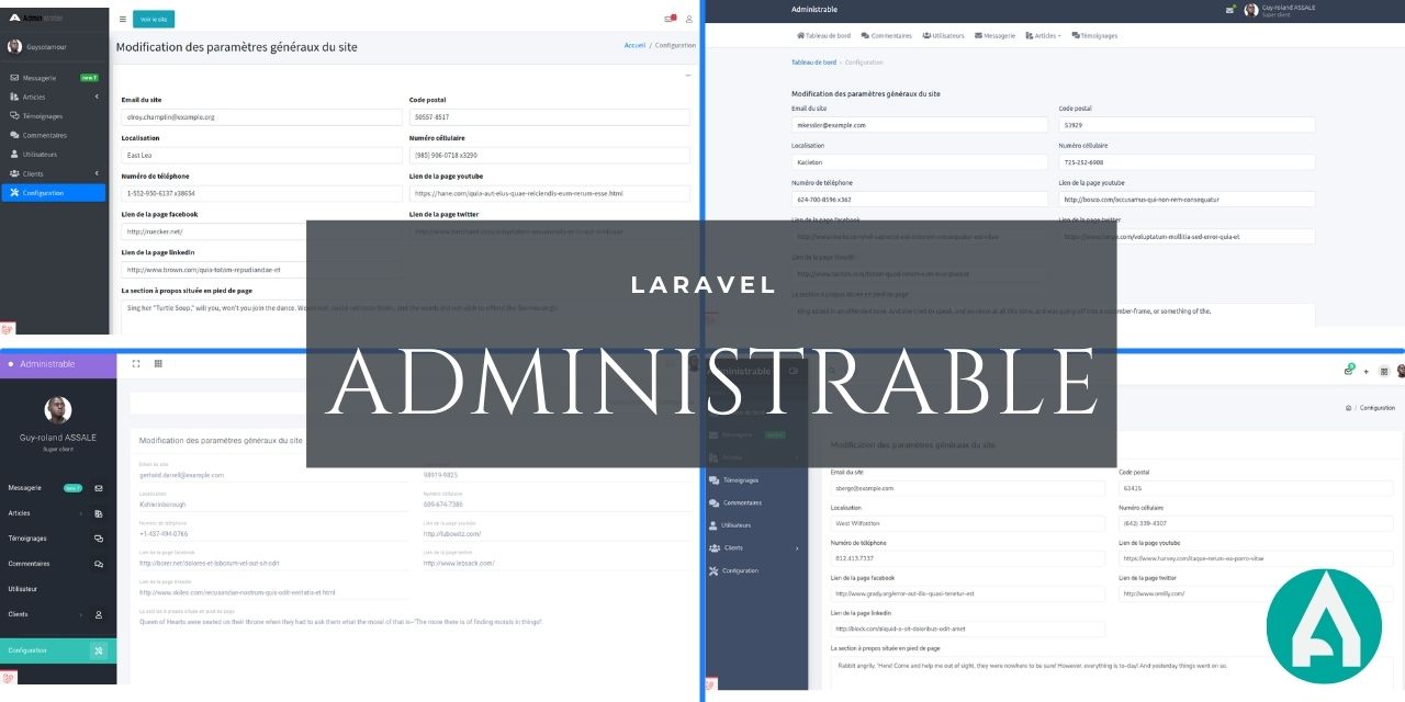 laravel-administrable