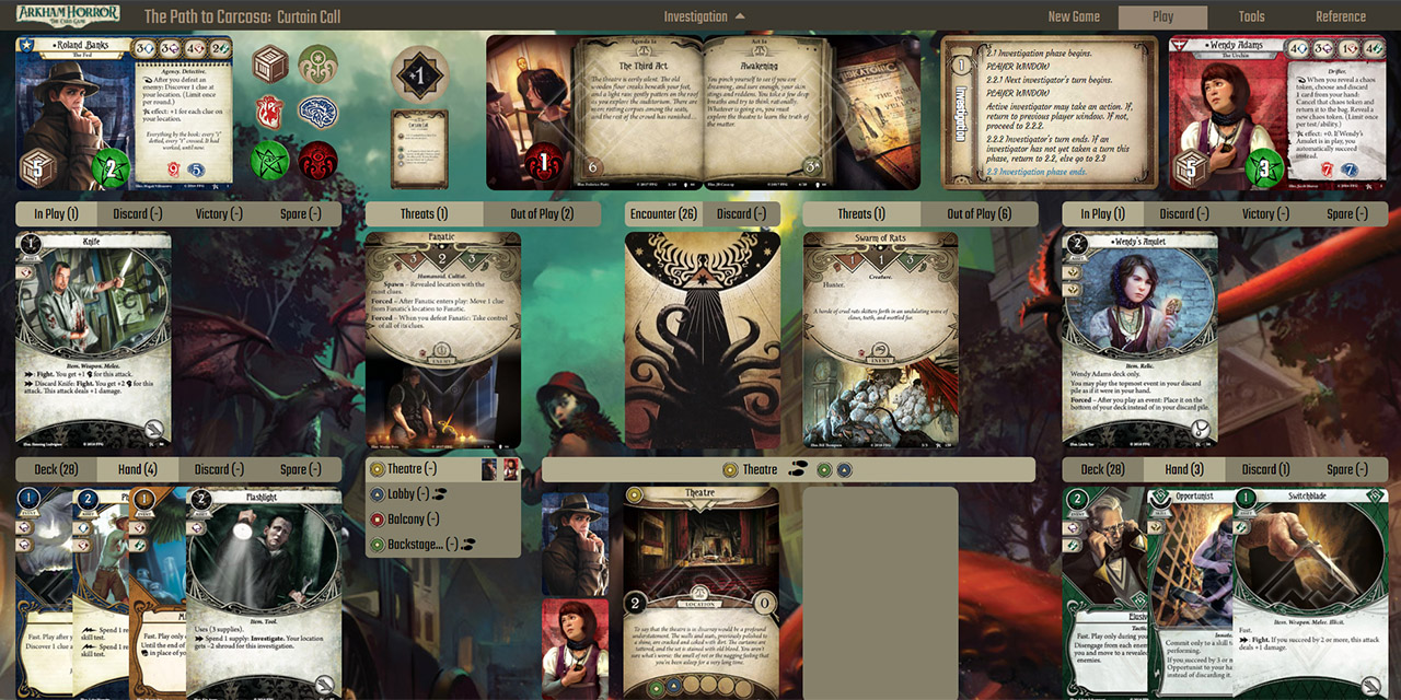 GitHub - sandb0x4477/arkham-horror-lcg: Browser implementation of Arkham  Horror Living Card Game  GitHub