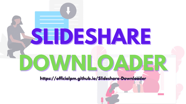 Slideshare-Downloader