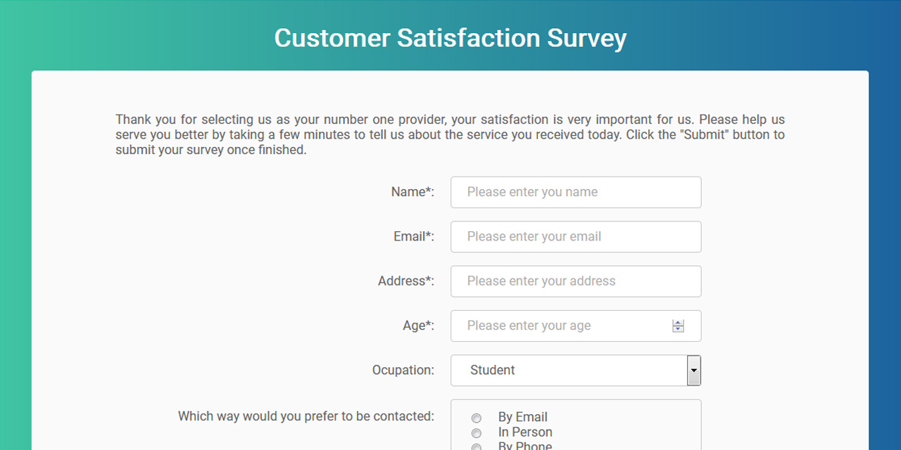 GitHub - JCHernandezT/002-survey-form: This is an example of a survey ...