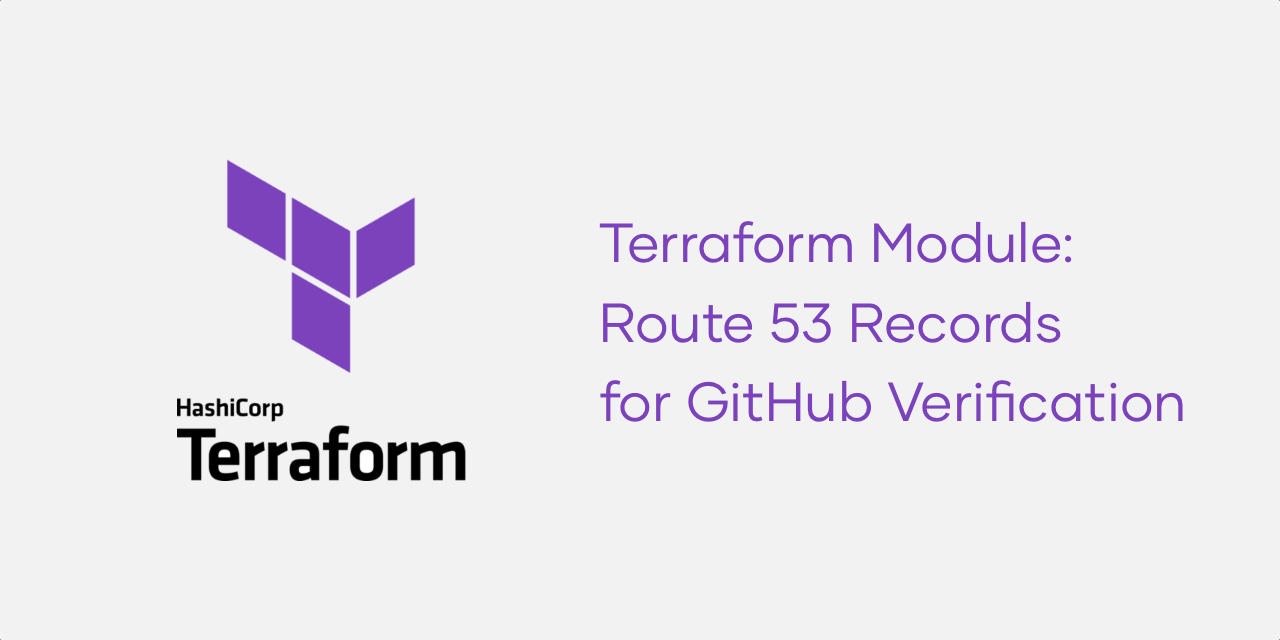 terraform-aws-route53-github-verification