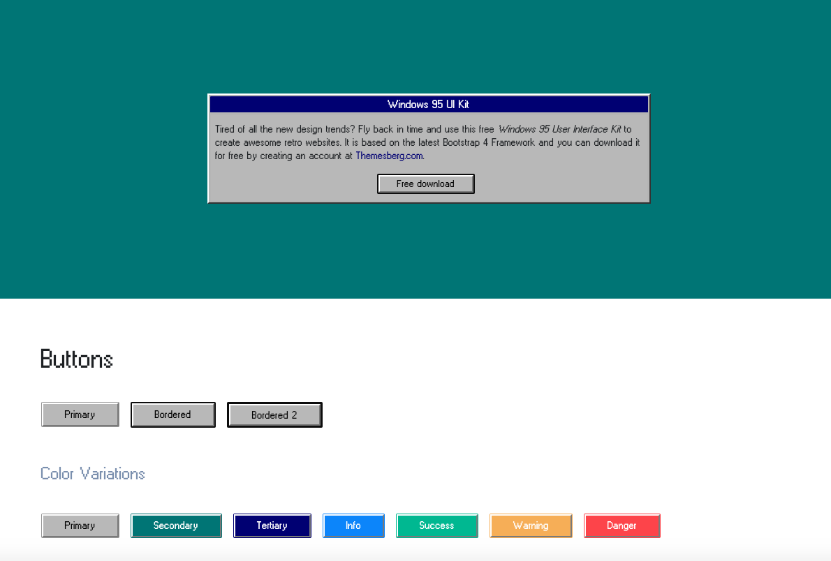 Windows-95-Ui-Kit