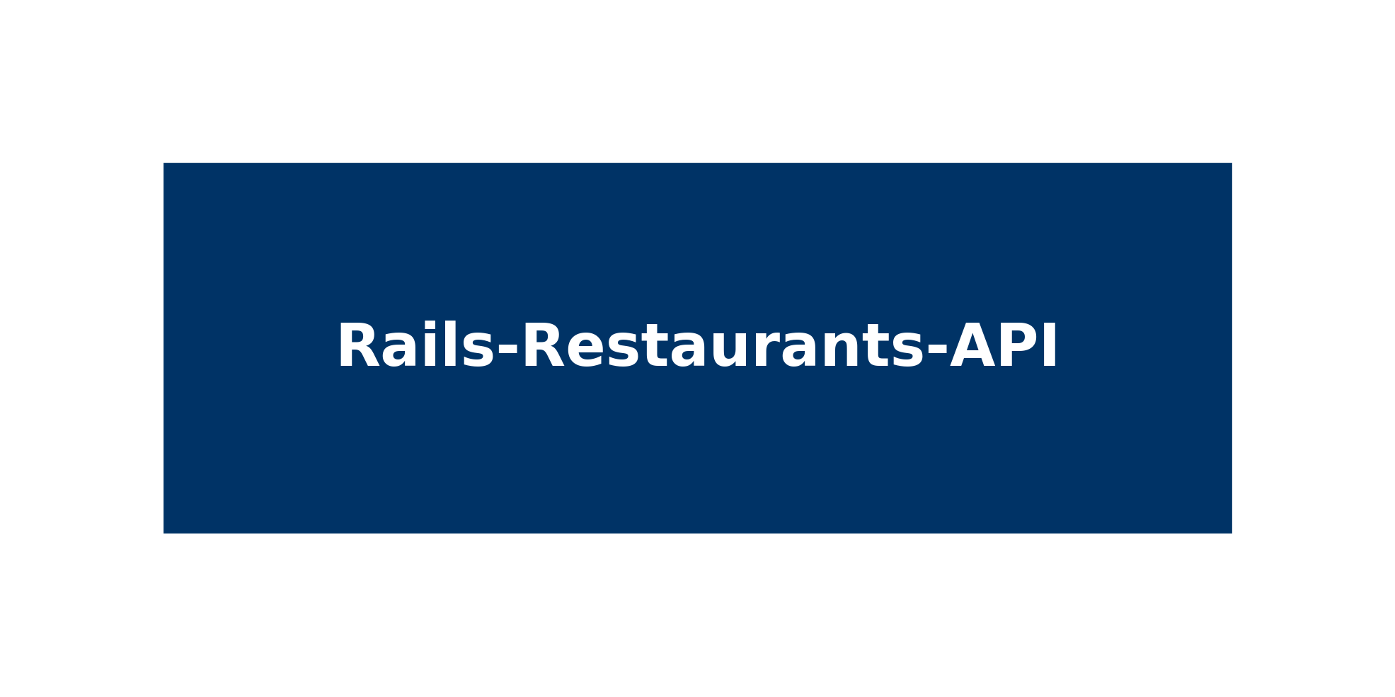 Rails-Restaurants-API