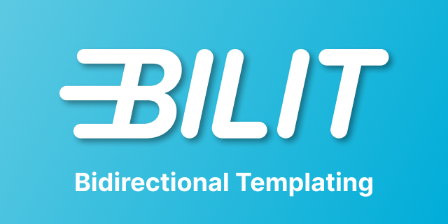 GitHub - fallsimply/bilit: a bidirectional templating engine in golang ...