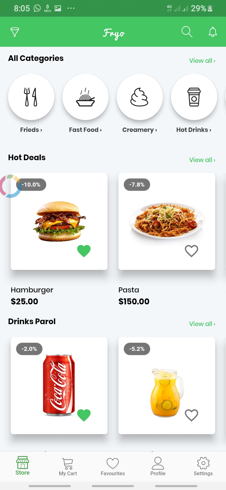 FlutterGrocery-ShoppingAppUI