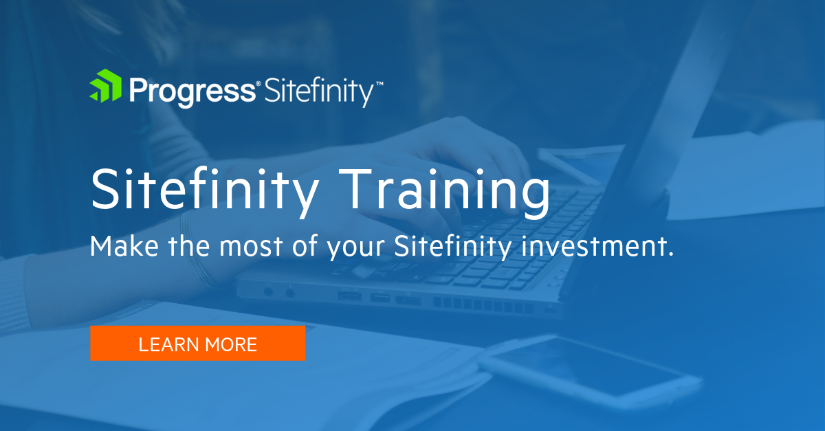 GitHub TheTrainingBoss Sitefinity Business Workshop This Is The