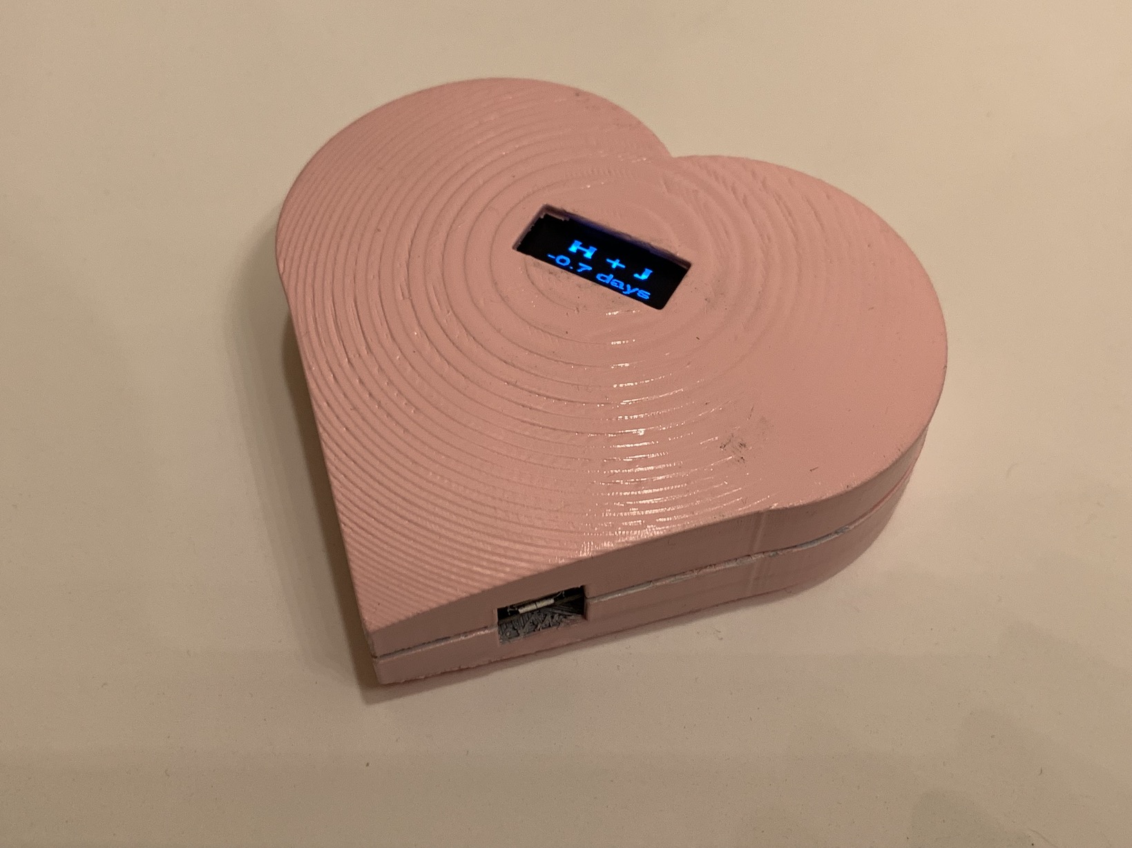 GitHub - praeclarum/MarriageClock: An IoT thing in the shape of heart ...