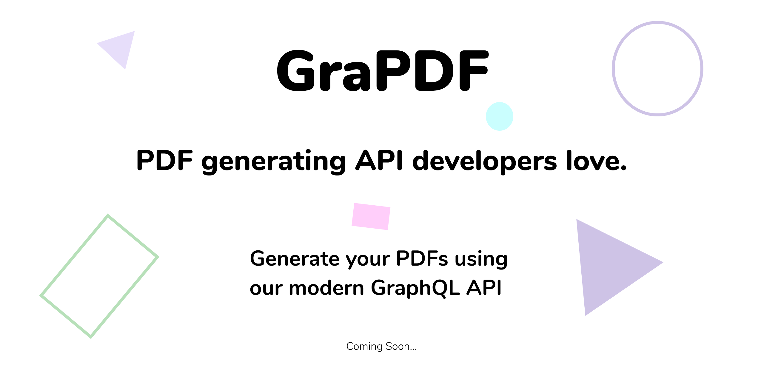 GitHub - kriswep/grapdf: GraphQL powered PDF Generation